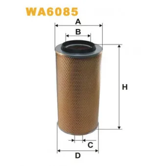 WIX FILTERS WA6085 - Filtre à air