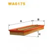 WIX FILTERS WA6175 - Filtre à air