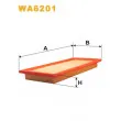WIX FILTERS WA6201 - Filtre à air