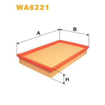 WIX FILTERS WA6221 - Filtre à air