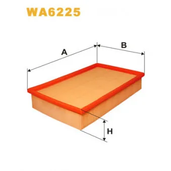 WIX FILTERS WA6225 - Filtre à air