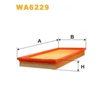 WIX FILTERS WA6229 - Filtre à air