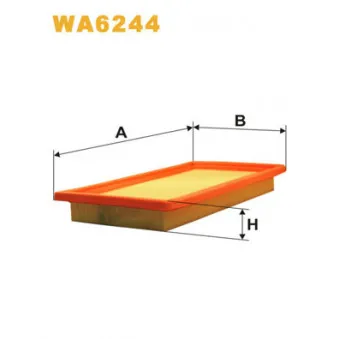 WIX FILTERS WA6244 - Filtre à air