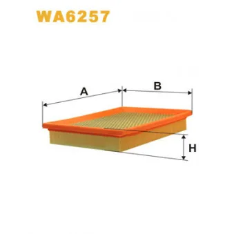 WIX FILTERS WA6257 - Filtre à air