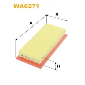 WIX FILTERS WA6271 - Filtre à air