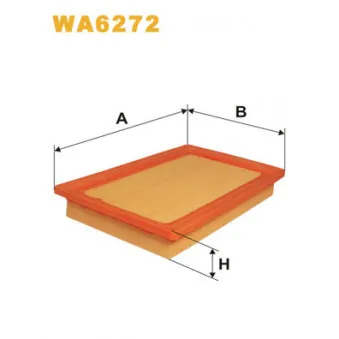 Filtre à air WIX FILTERS WA6272