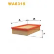 WIX FILTERS WA6315 - Filtre à air