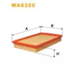 WIX FILTERS WA6320 - Filtre à air