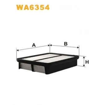 Filtre à air WIX FILTERS OEM 17801110908T