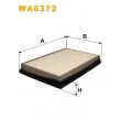 WIX FILTERS WA6372 - Filtre à air