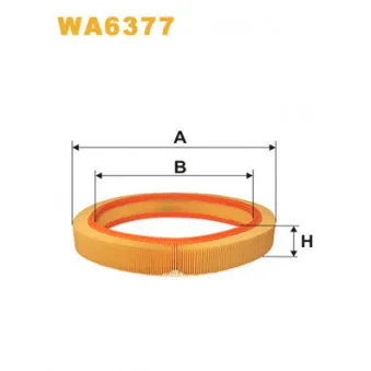 Filtre à air WIX FILTERS OEM A0020943104