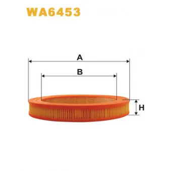WIX FILTERS WA6453 - Filtre à air