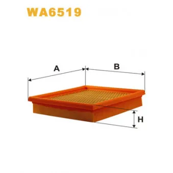 WIX FILTERS WA6519 - Filtre à air