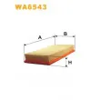 WIX FILTERS WA6543 - Filtre à air