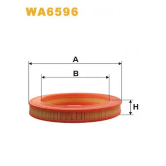 WIX FILTERS WA6596 - Filtre à air