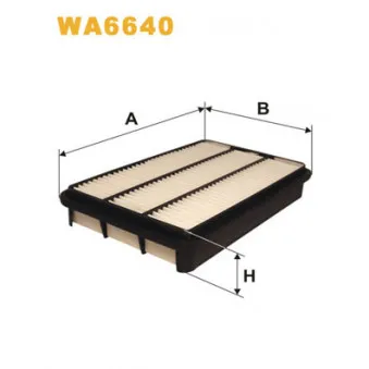 Filtre à air WIX FILTERS OEM 834607