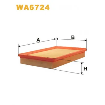 WIX FILTERS WA6724 - Filtre à air
