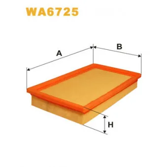 Filtre à air WIX FILTERS OEM B33G13Z409A