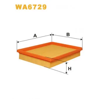 WIX FILTERS WA6729 - Filtre à air
