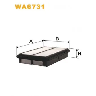 WIX FILTERS WA6731 - Filtre à air
