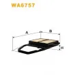WIX FILTERS WA6757 - Filtre à air