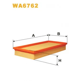 WIX FILTERS WA6762 - Filtre à air
