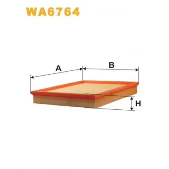 WIX FILTERS WA6764 - Filtre à air