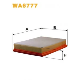 WIX FILTERS WA6777 - Filtre à air