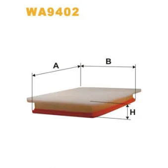 WIX FILTERS WA9402 - Filtre à air