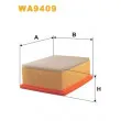 Filtre à air WIX FILTERS [WA9409]
