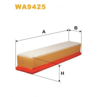 WIX FILTERS WA9425 - Filtre à air