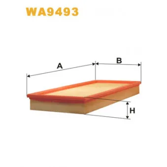 WIX FILTERS WA9493 - Filtre à air