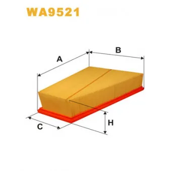 WIX FILTERS WA9521 - Filtre à air