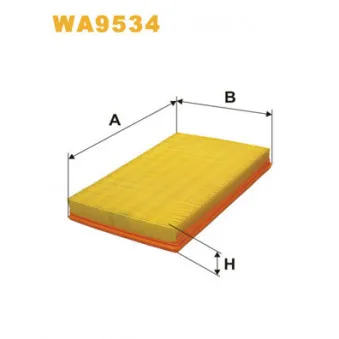 Filtre à air WIX FILTERS OEM 030129620F