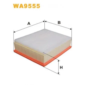 WIX FILTERS WA9555 - Filtre à air