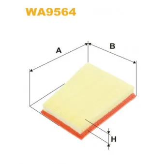 WIX FILTERS WA9564 - Filtre à air