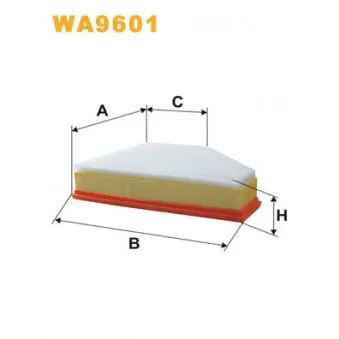 WIX FILTERS WA9601 - Filtre à air