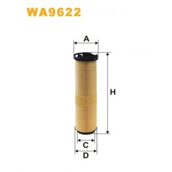 WIX FILTERS WA9622 - Filtre à air