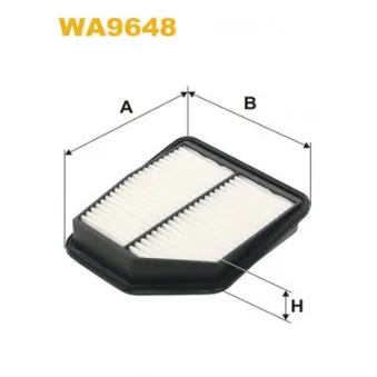 Filtre à air WIX FILTERS OEM 1378078K00