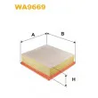 Filtre à air WIX FILTERS [WA9669]