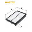 WIX FILTERS WA9702 - Filtre à air