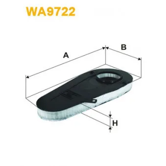 WIX FILTERS WA9722 - Filtre à air
