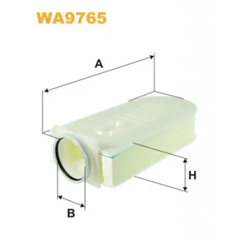 Filtre à air WIX FILTERS WA9765 pour MERCEDES-BENZ CLASSE E E 220 BlueTEC - 177cv