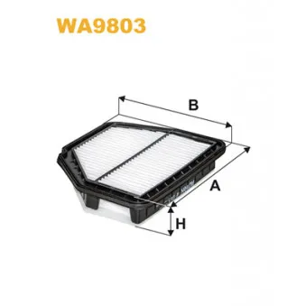 Filtre à air WIX FILTERS WA9803