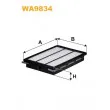 WIX FILTERS WA9834 - Filtre à air