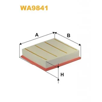 Filtre à air WIX FILTERS WA9841