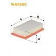 WIX FILTERS WA9859 - Filtre à air