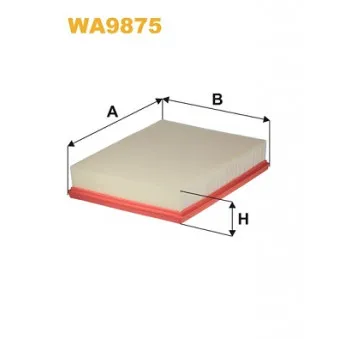 WIX FILTERS WA9875 - Filtre à air