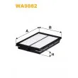 WIX FILTERS WA9882 - Filtre à air