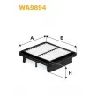 WIX FILTERS WA9894 - Filtre à air